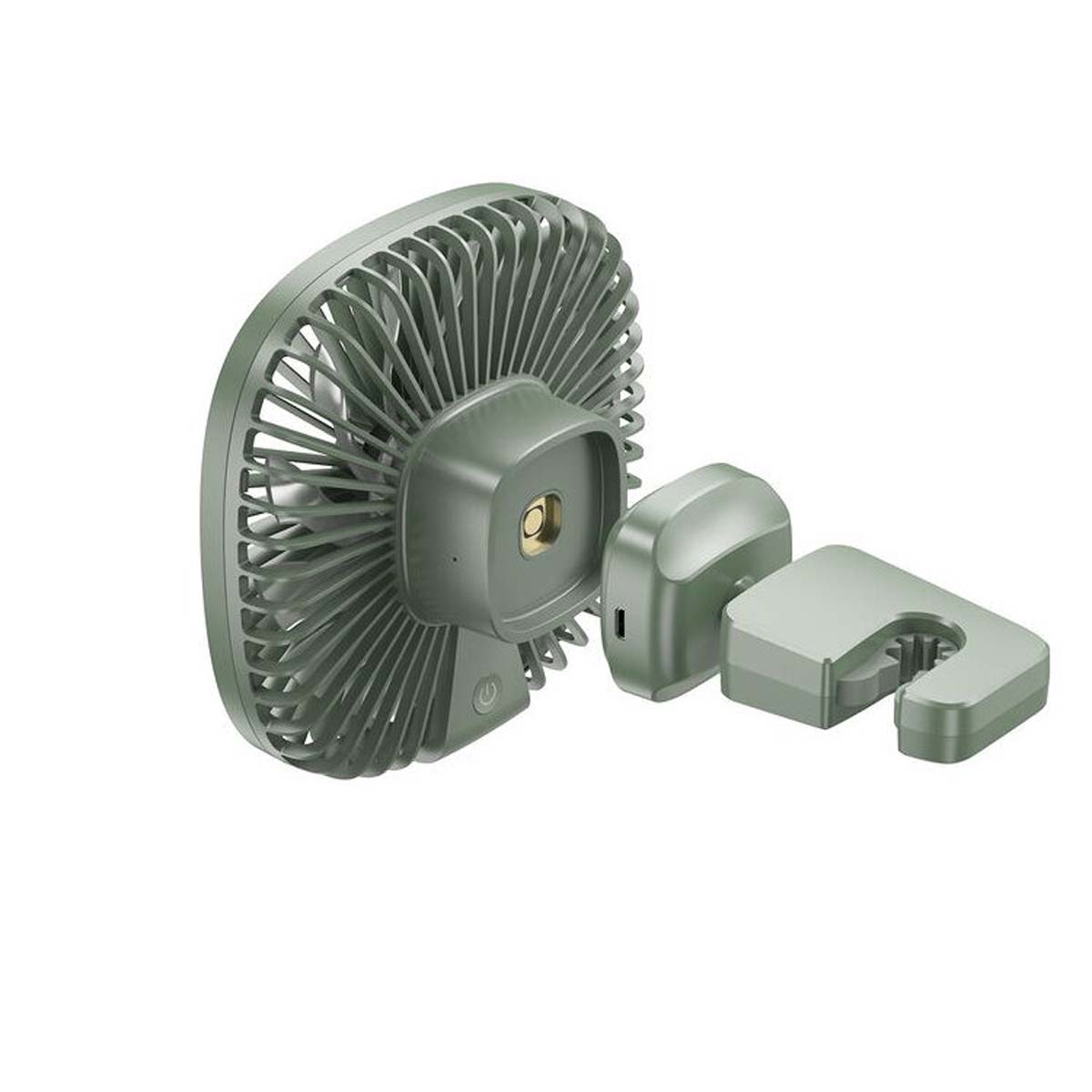 Вентилятор BASEUS Natural Wind, цвет серо зеленый (распродажа -30%)
