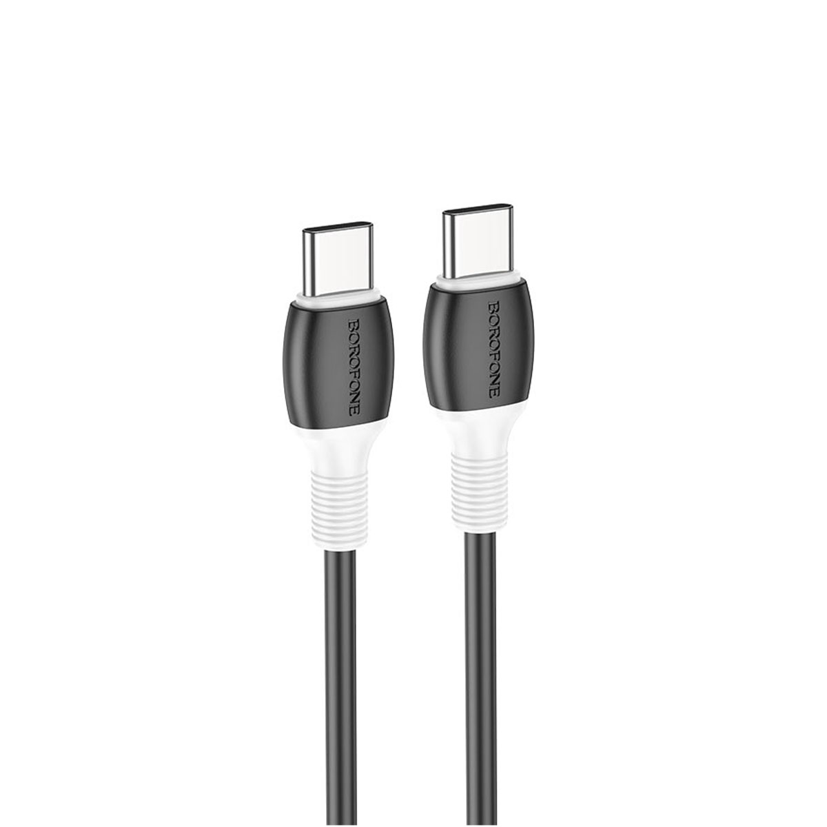 Кабель BOROFONE BX84 Rise USB Type C на USB Type C, 60W, длина 1 метр, цвет черный