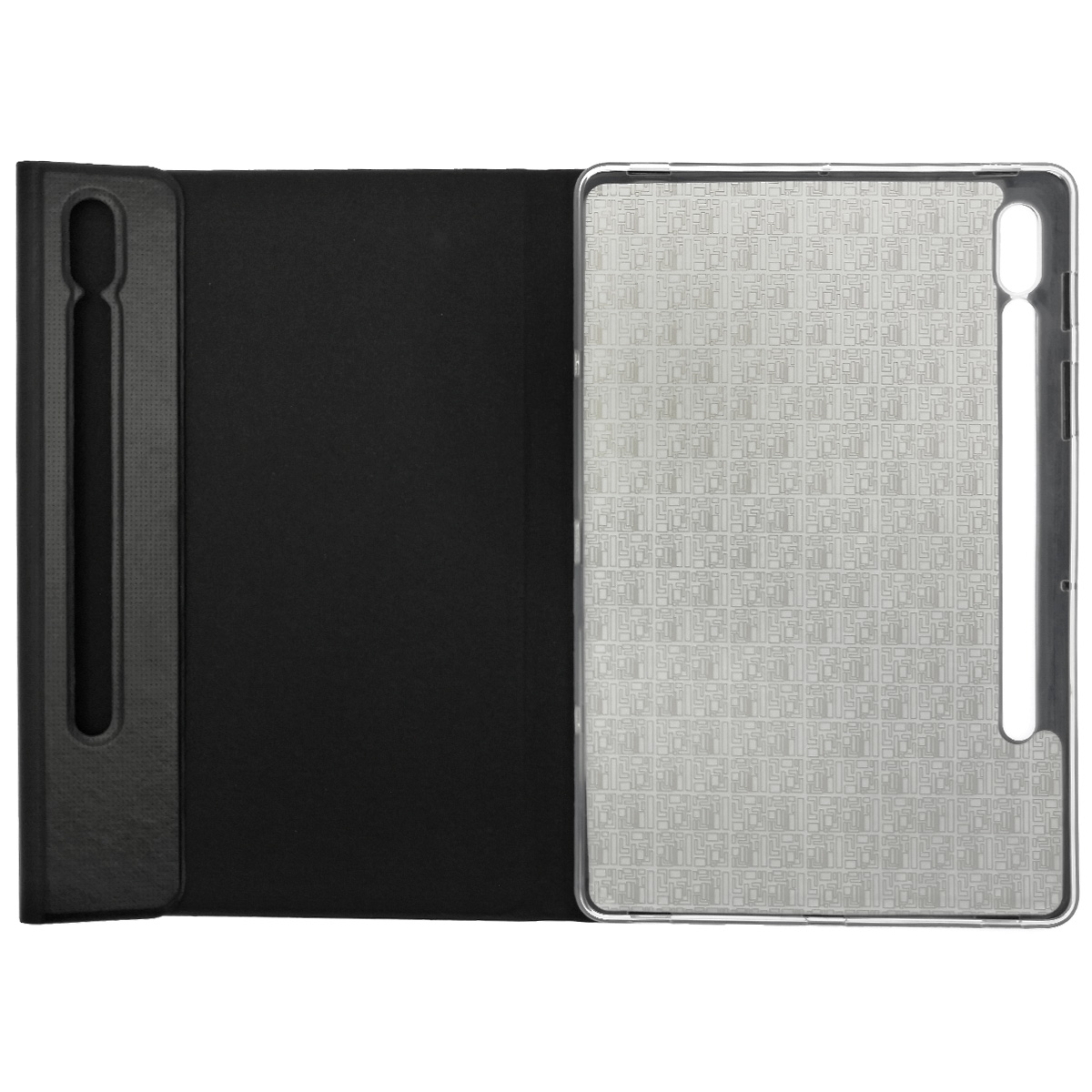 Чехол книжка Book Cover для планшета SAMSUNG Galaxy Tab S7 11.0" (SM-T870, SM-T875), экокожа, с магнитом, цвет черный