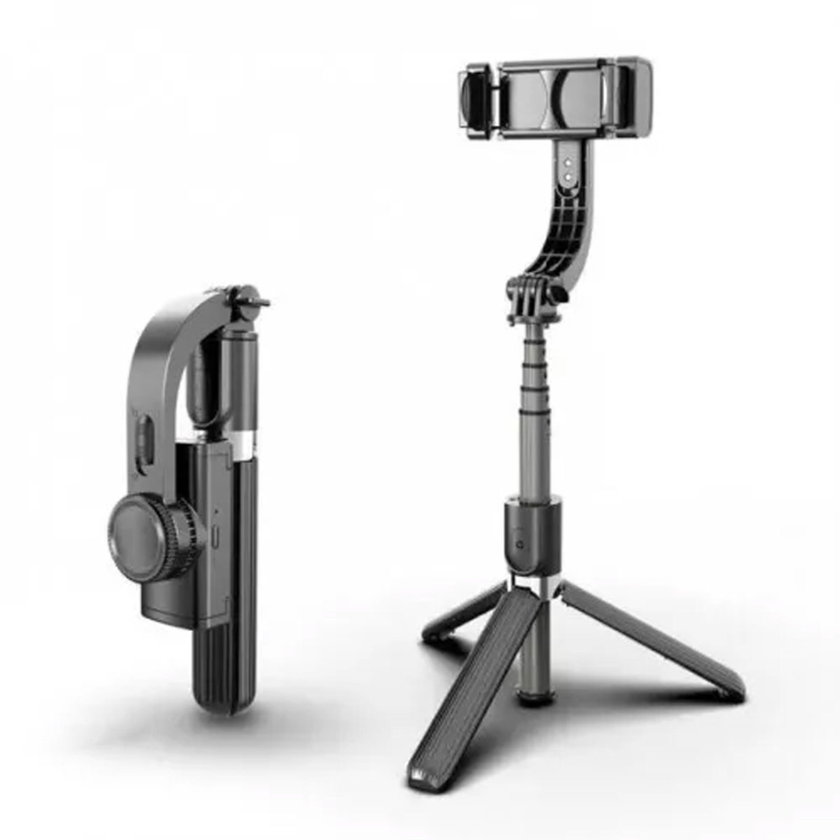 Трипод стабилизатор для смартфонов Gimbal Stabilizer L08, цвет черный (распродажа -30%)