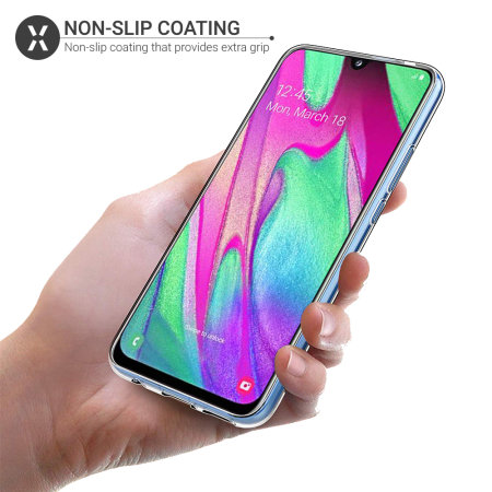 Чехол-накладка для SAMSUNG Galaxy A30 2019 (SM-A305) силиконовая ультратонкая прозрачная TPU CASE.