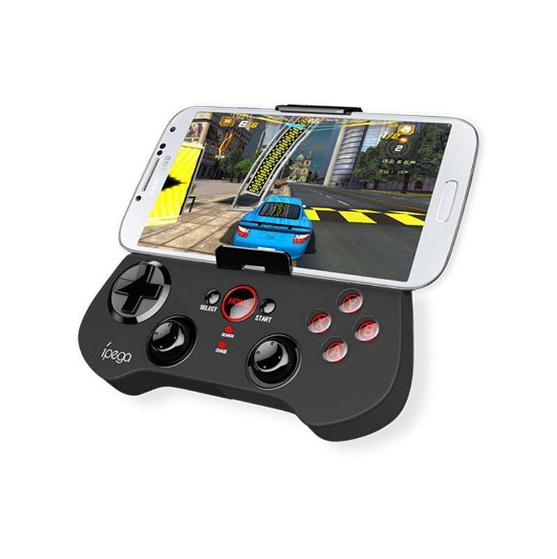Геймпад iPEGA (PG-9017S) беспроводное подключение Android, iOS для игр на смартфоне, цвет черный.