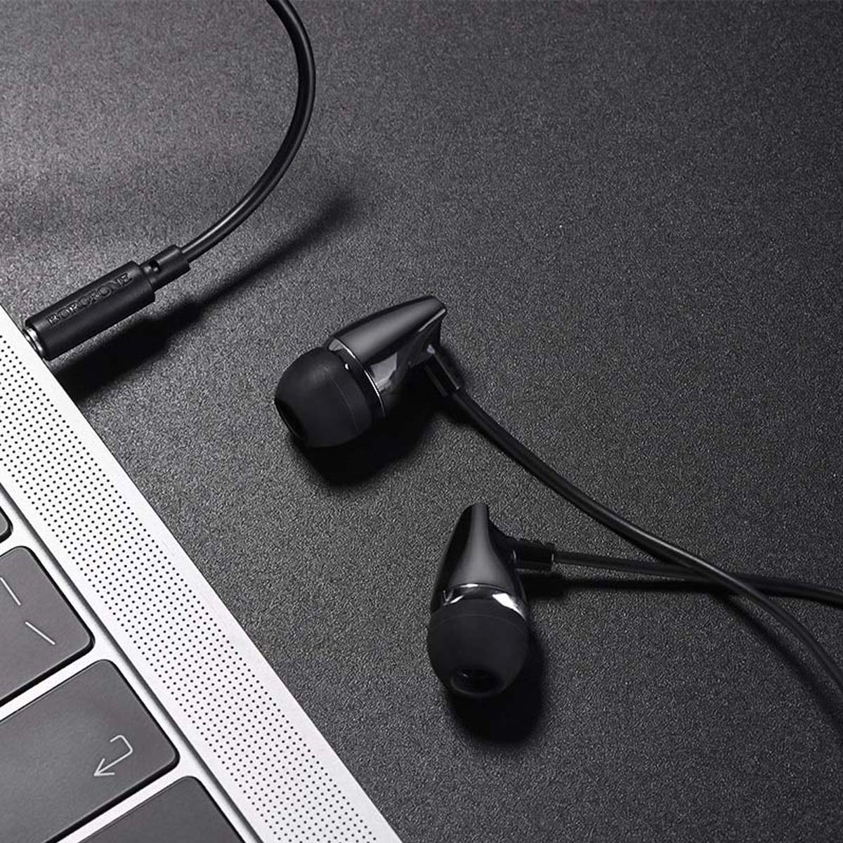 Гарнитура (наушники с микрофоном) проводная, BOROFONE BM25 Sound edge, цвет черный