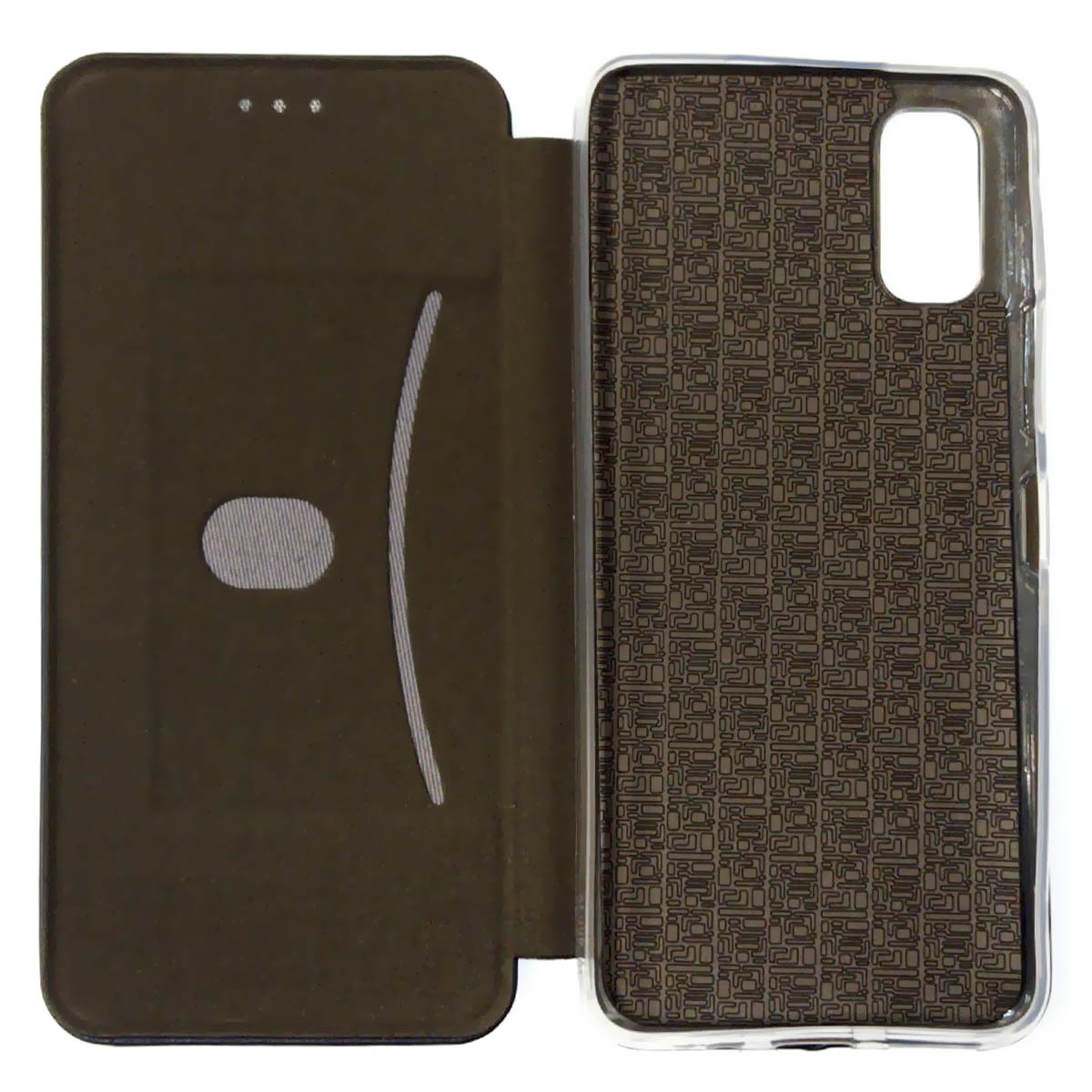 Чехол книжка STYLISH для TECNO Spark 8P, экокожа, визитница, цвет темно синий