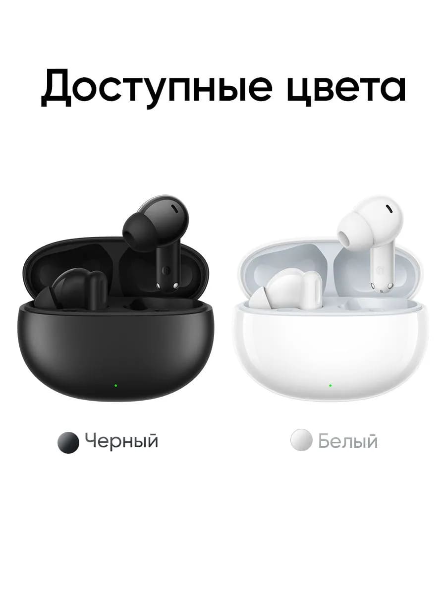 Гарнитура (наушники с микрофоном) беспроводная RMA2506, Realme TechLife Buds, цвет черный