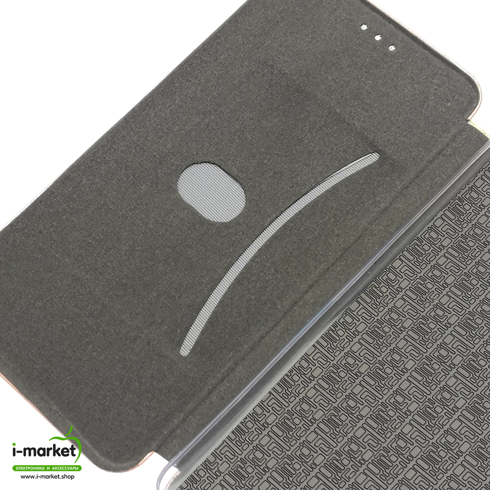 Чехол книжка STYLISH для SAMSUNG Galaxy M51 (SM-M515), экокожа, визитница, цвет розовое золото