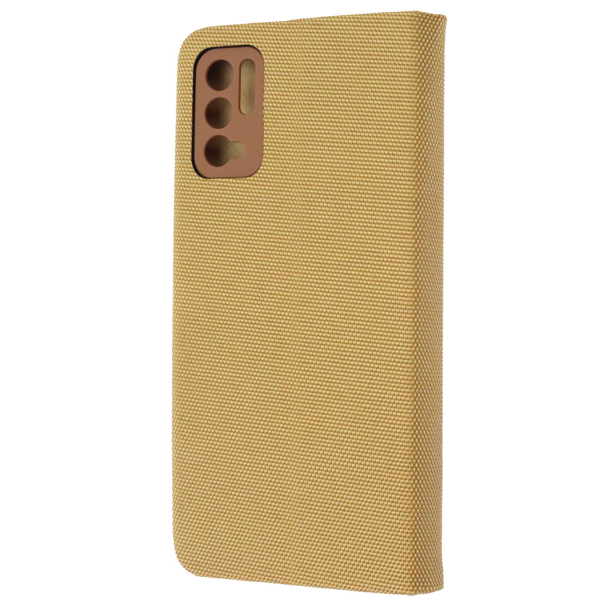 Чехол книжка MESH для XIAOMI POCO M3 Pro, XIAOMI Redmi Note 10T, Redmi Note 10 5G, текстиль, силикон, бархат, визитница, цвет золотистый