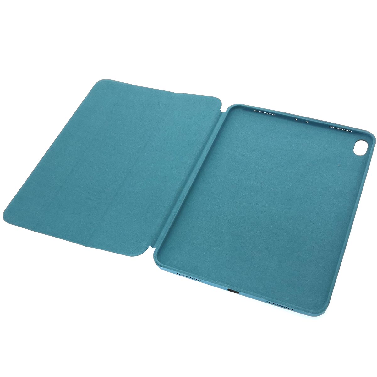 Чехол книжка SMART CASE для APPLE iPad PRO 2018, диагональ 11", экокожа, бархат, цвет небесно голубой