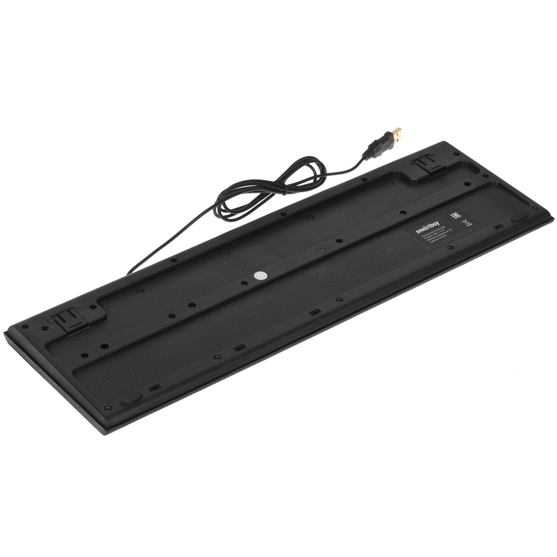 Клавиатура проводная SMARTBUY ONE 115 (SBK-115-K), интерфейс подключения USB, длина кабеля 1.35 метра, цвет черный
