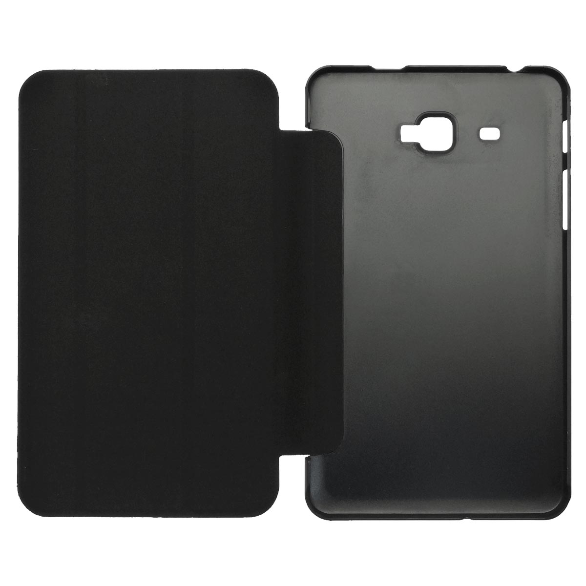Чехол книжка iRidium для планшета SAMSUNG Galaxy Tab A 7.0 (SM-T280, SM-T285), тканевая основа, цвет черный