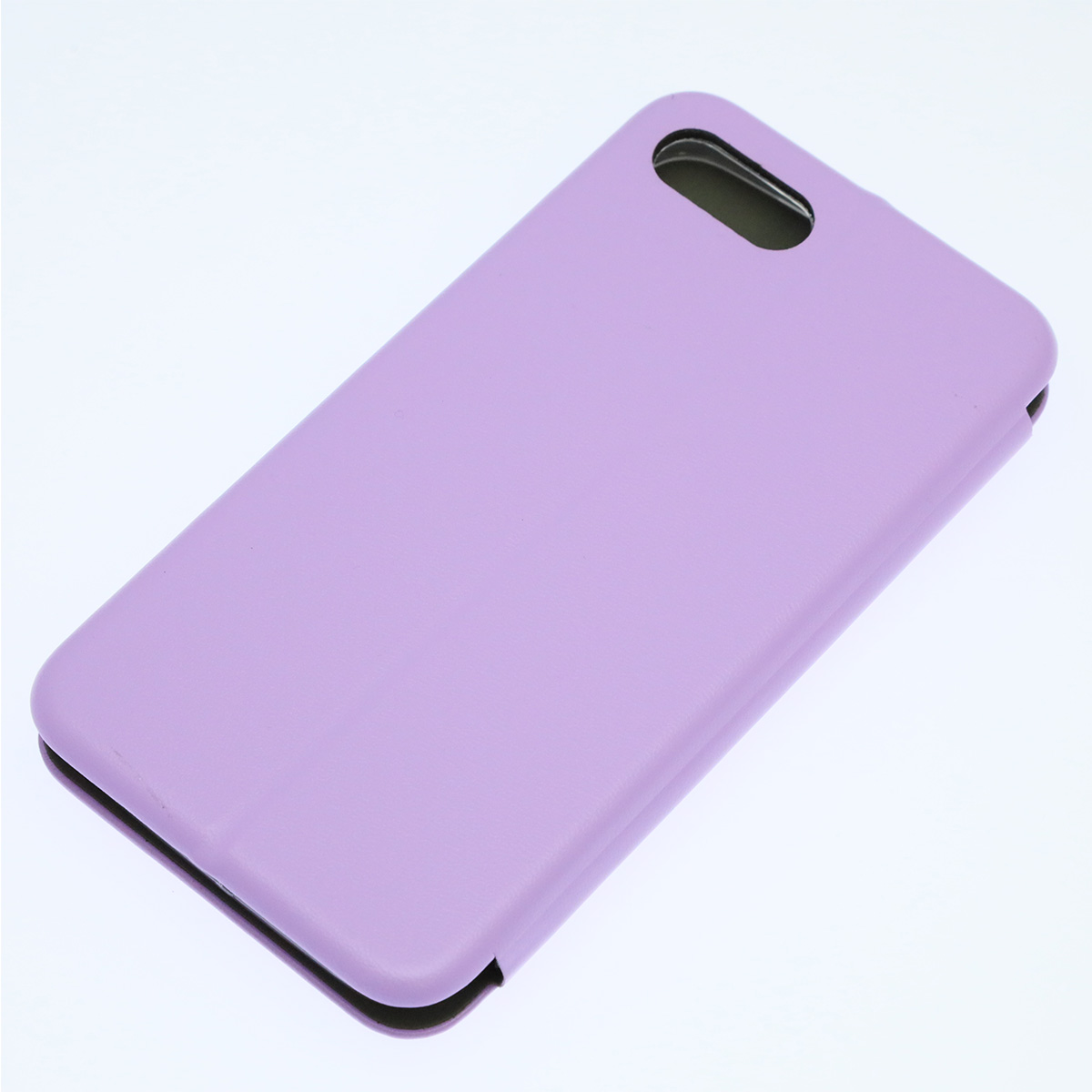 Чехол книжка STYLISH для ITEL A25 (L5002), экокожа, визитница, цвет сиреневый