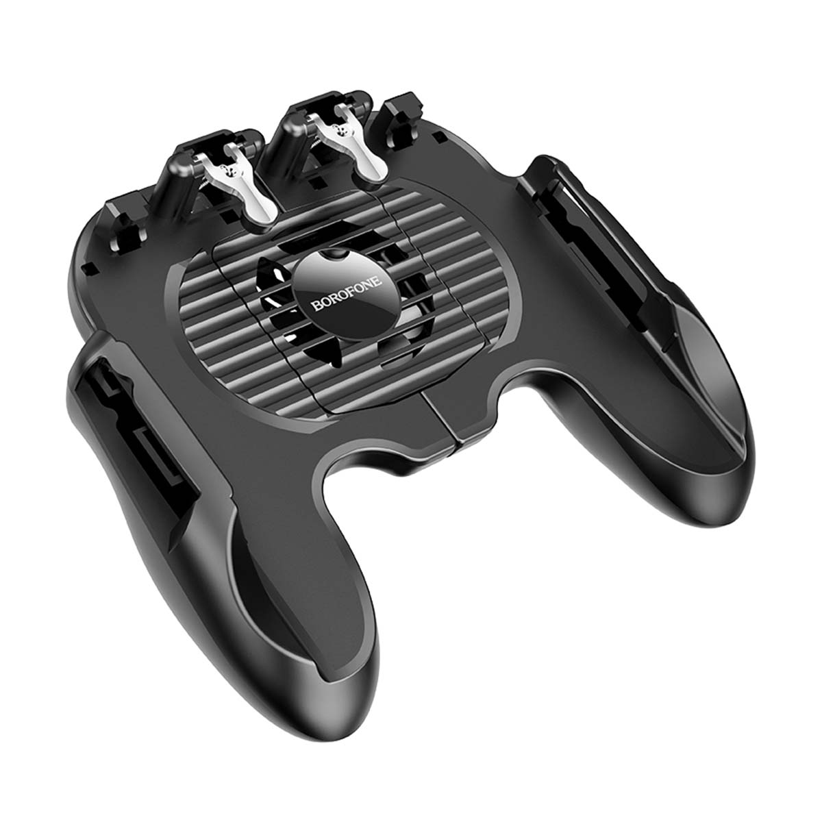 Триггер BOROFONE BG3, PUBG, Fortnite, COD, GAMEPAD, джойстик для смартфона, охлаждение, цвет черный (распродажа -30%)