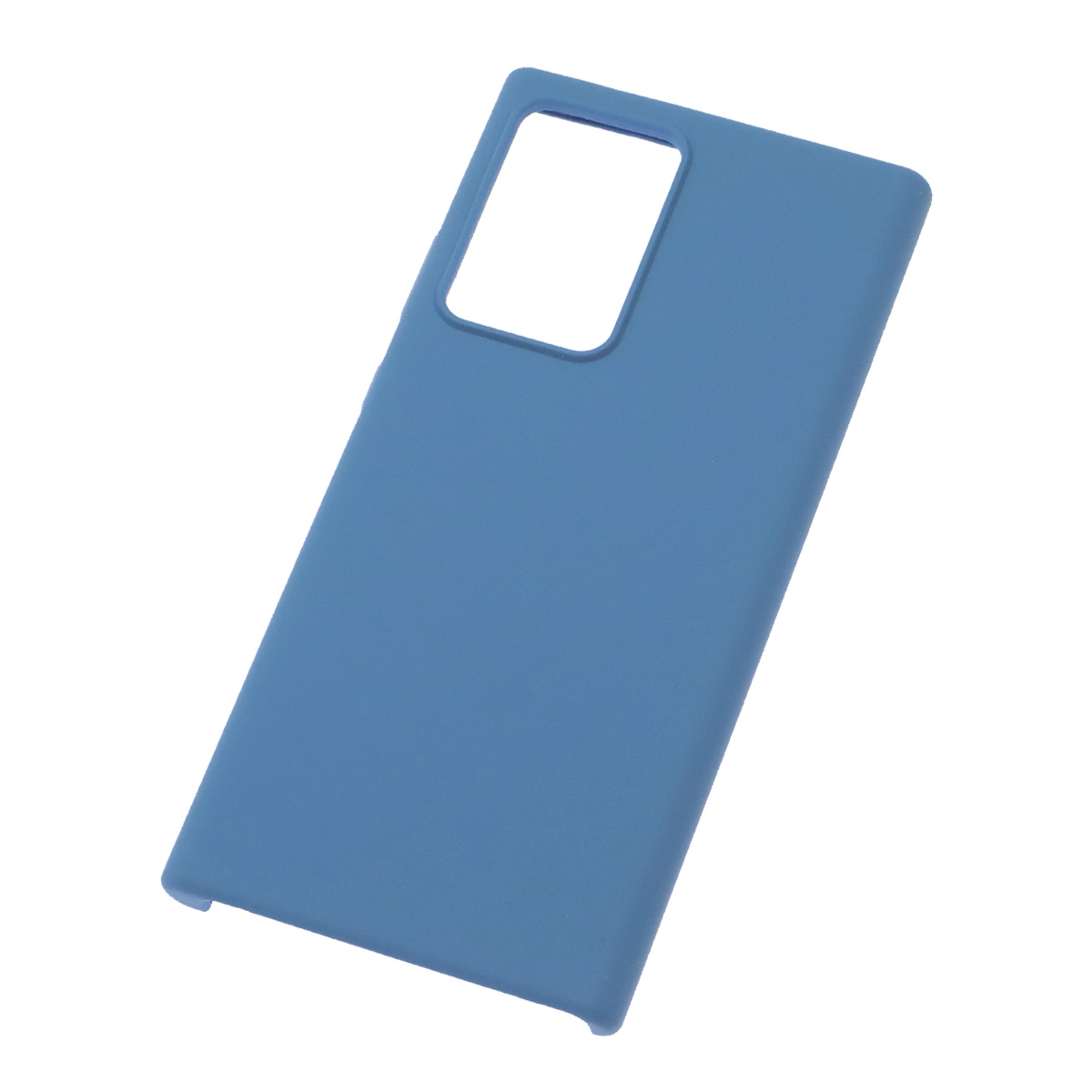 Чехол накладка Silicon Cover для SAMSUNG Galaxy Note 20 Ultra (SM-N9860), силикон, бархат, цвет синий