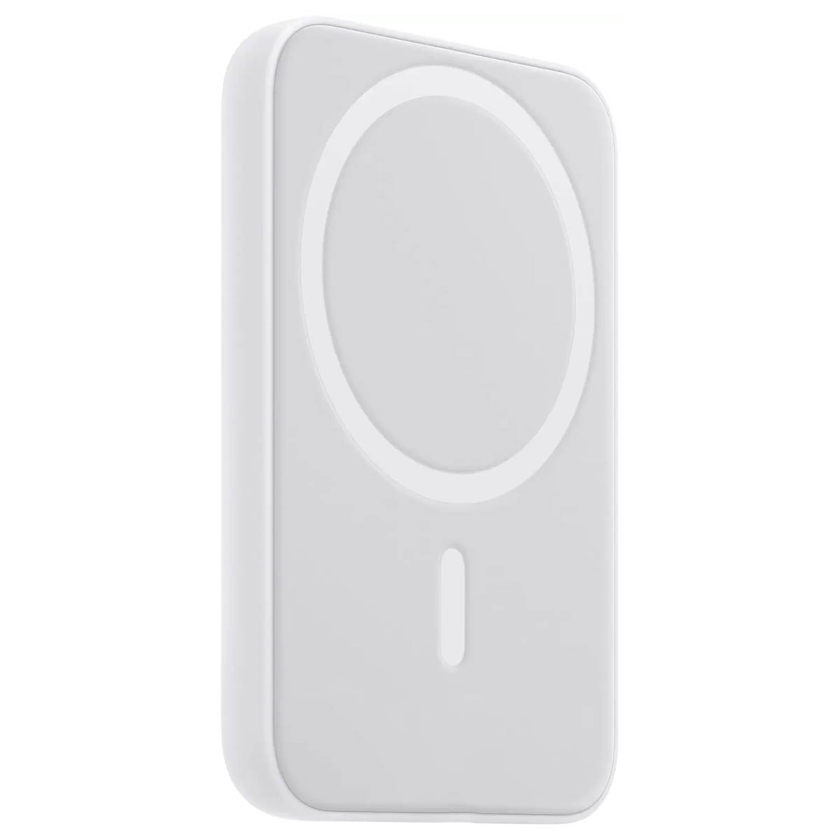 Внешний беспроводной аккумулятор MagSafe Power Bank Battery Pack для APPLE, емкость 1460mAh, цвет белый