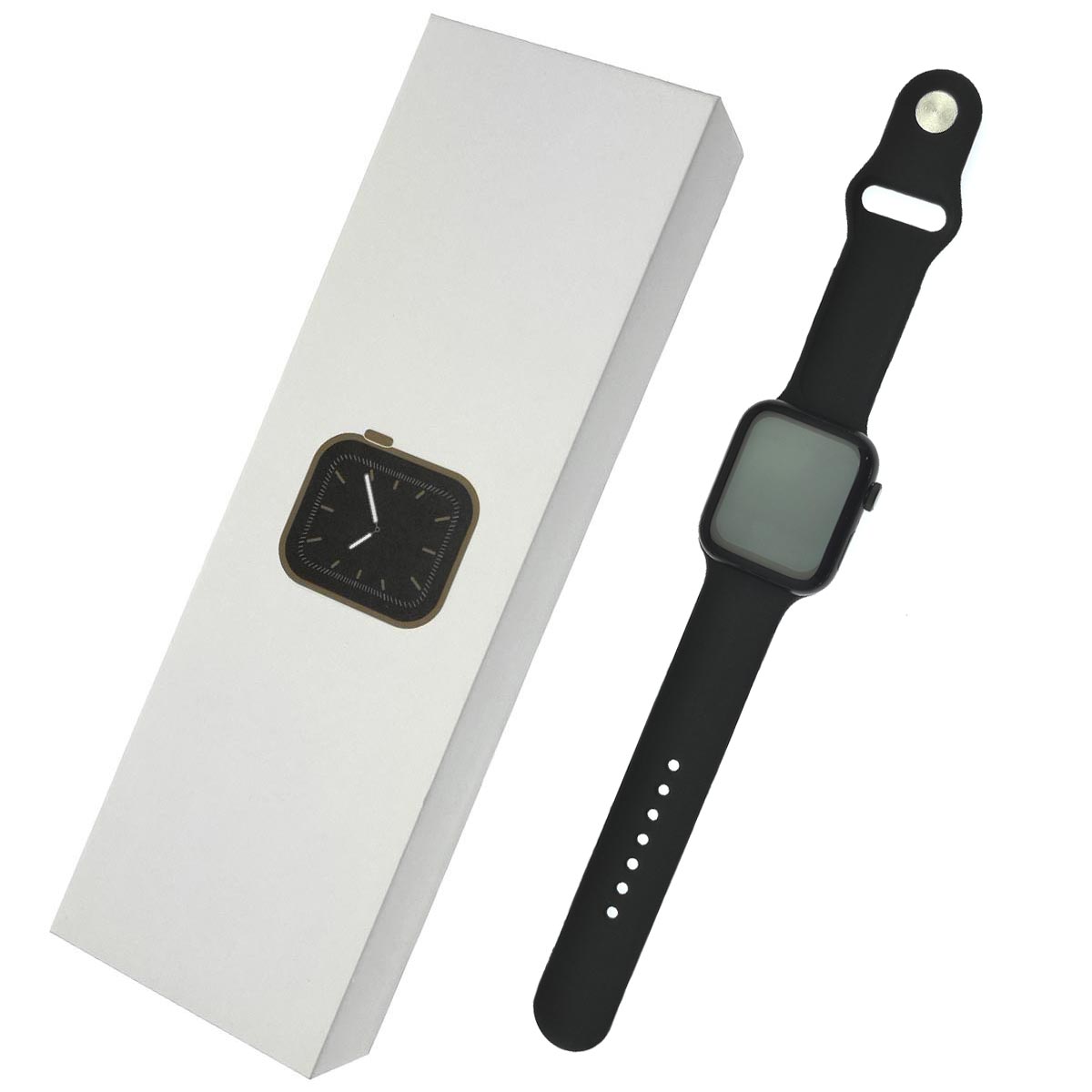 Умные часы и фитнес браслет SMART Watch series 6, цвет черный (-70%) Умные часы и фитнес браслет SMART Watch series 6, цвет черный (-70%)