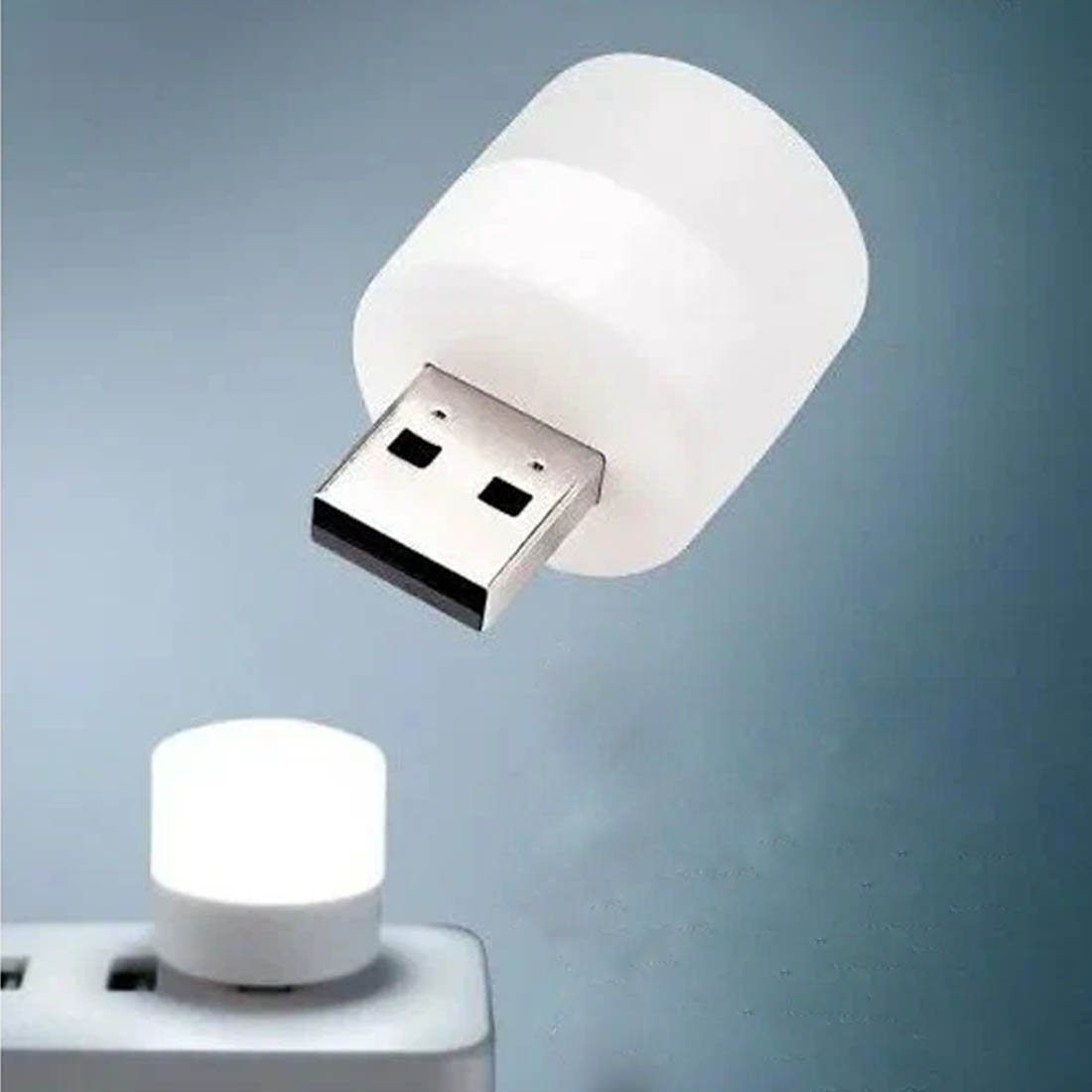 Cветодиодный USB светильник, ночник, цвет белый