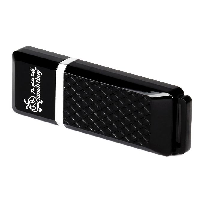 Флешка USB 32GB SMARTBUY Quartz, цвет черный