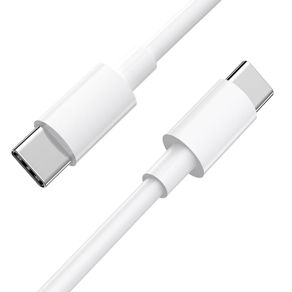 Кабель BOROFONE BX44 USB Type C на USB Type C, 5A, 100W, длина 1 метр, цвет белый