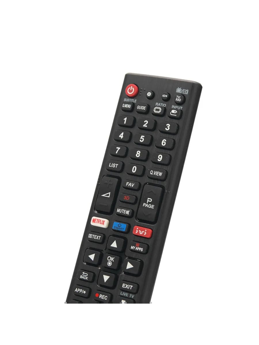 Пульт ДУ HOD1388 (RM-L1379 VER.2) универсальный для всех телевизоров LG, цвет черный