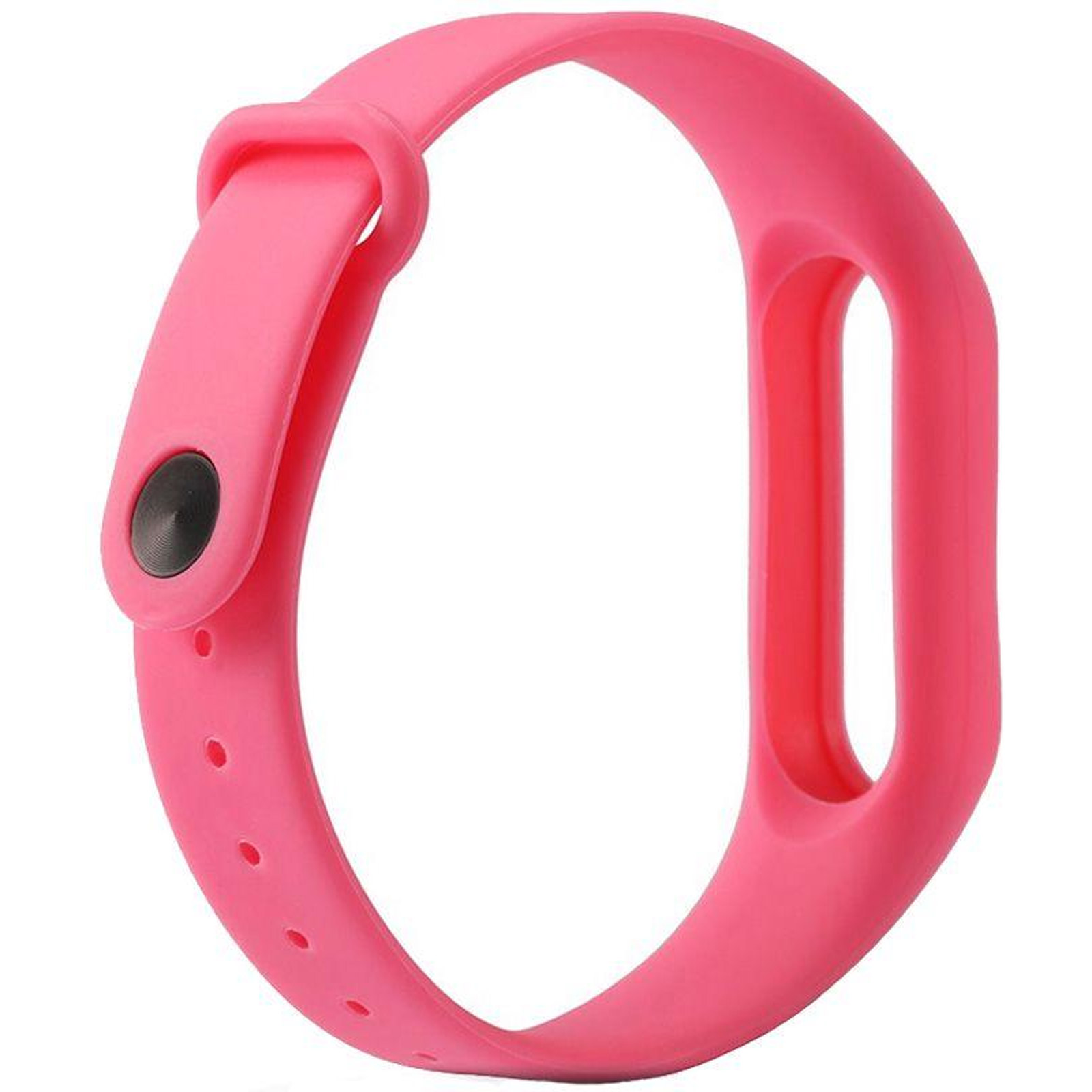 Ремешок на запястье, браслет для XIAOMI Mi Band 3, 4, силикон, цвет розовый