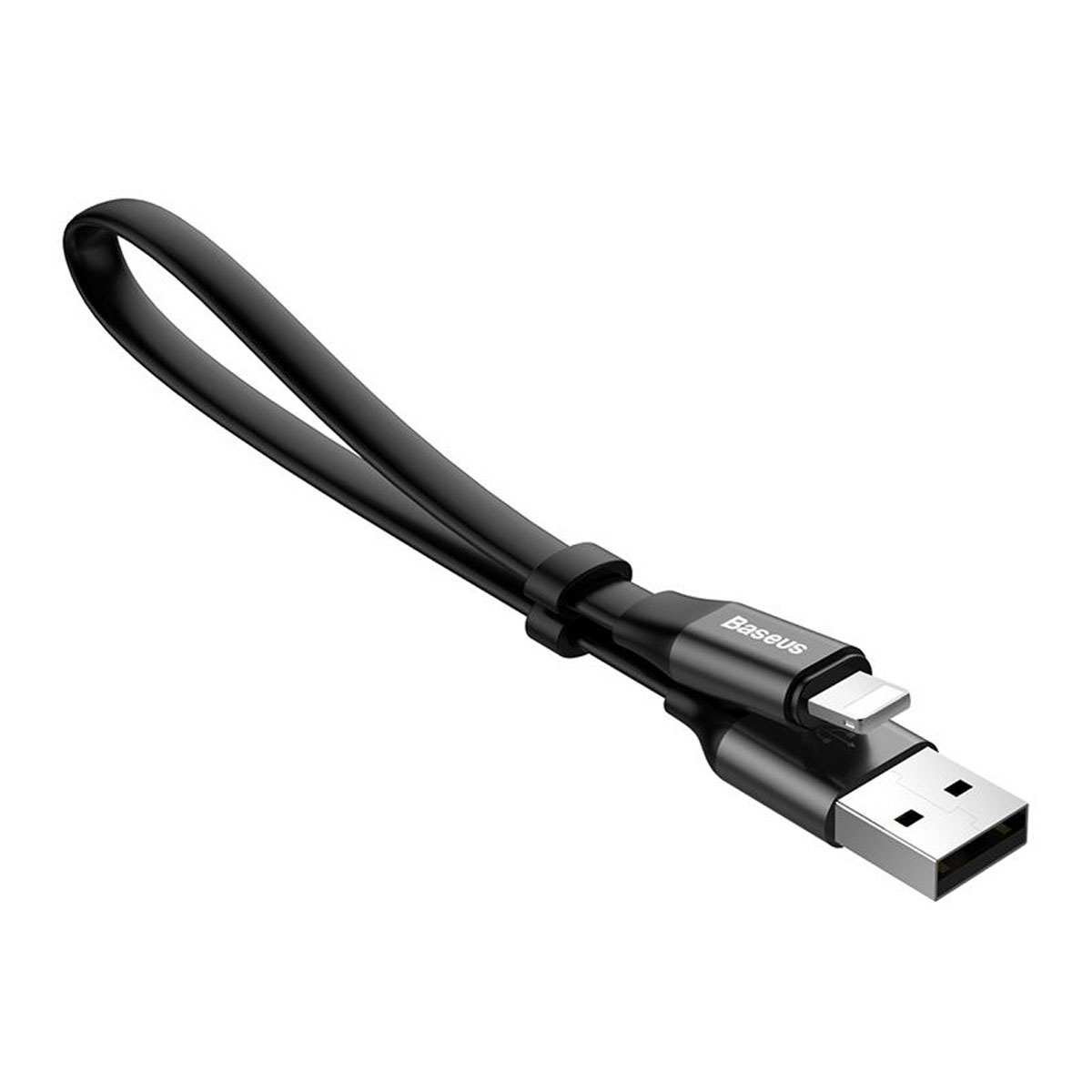Кабель BASEUS CALMBJ-B01 Lightning 8 pin, 2A, длина 0.23 метра, цвет черный