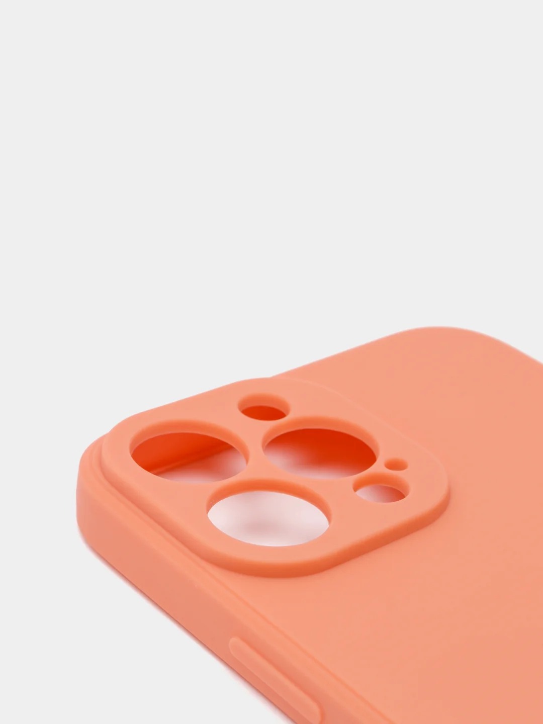 Чехол накладка MM59 для APPLE iPhone 13, защита камеры, силикон, цвет коралловый