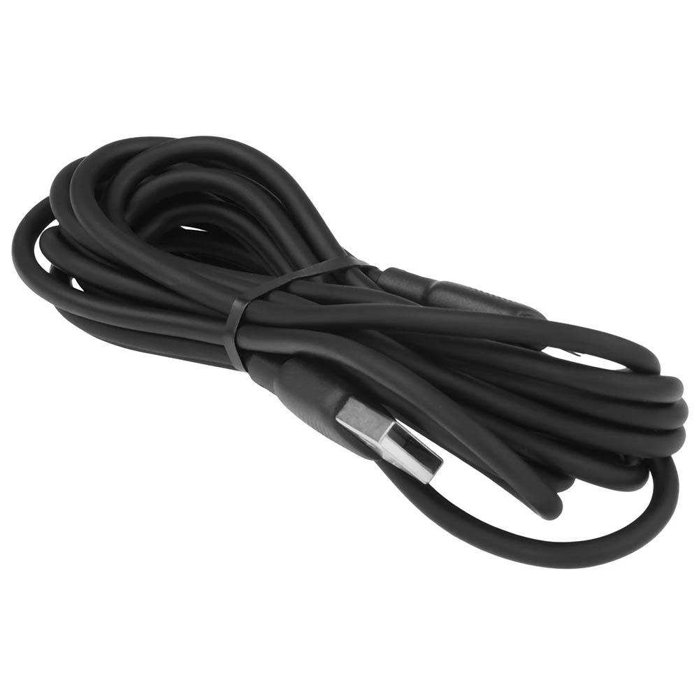 Кабель BOROFONE BX113 Lenny USB Type C, 3A, длина 3 метра, цвет черный