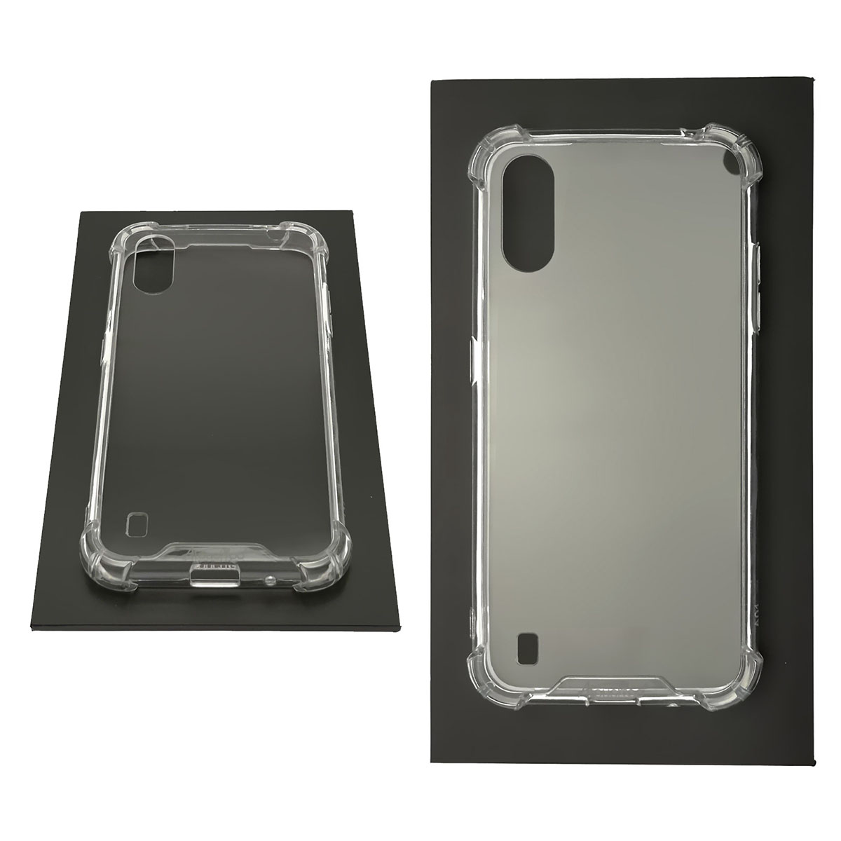 Чехол накладка Atouchbo Anti-Shock Kingkong для SAMSUNG Galaxy A01 (SM-A015), силикон, противоударный, прозрачный | РЕТРО 6