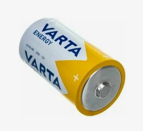 Батарейка Varta ENERGY LR20 D (LR20/R20/ER34615) Alkaline 1.5V (КОМПЛЕКТ ИЗ ДВУХ ШТУК)