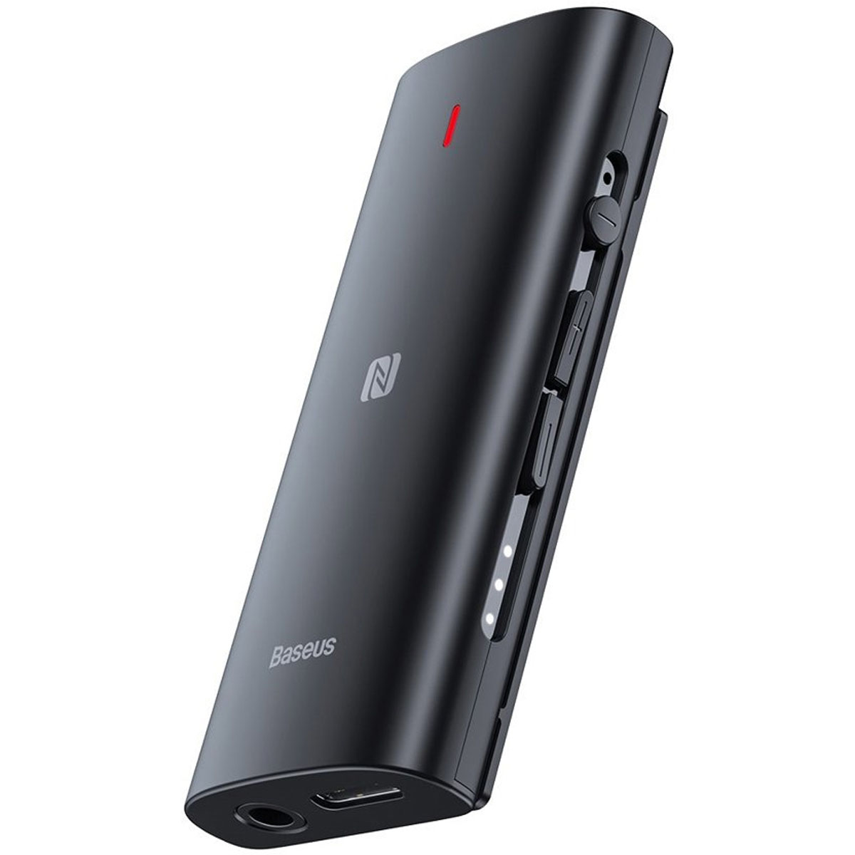 Ресивер AUX Bluetooth BASEUS BA03 Immersive Virtual 3D, цвет черный (распродажа -60%)