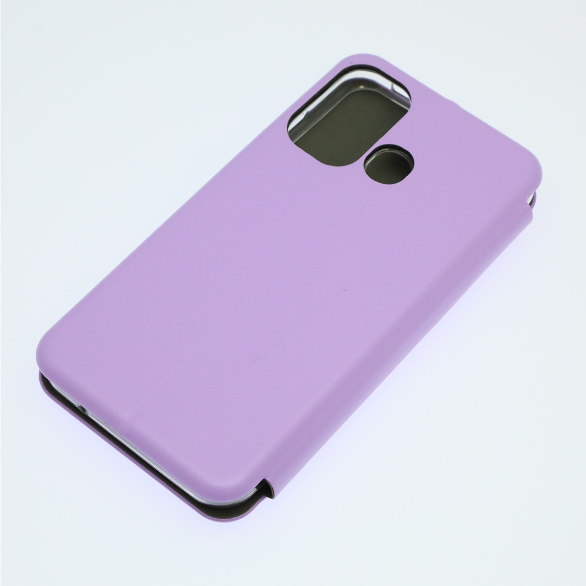 Чехол книжка STYLISH для ITEL A27 (A551), экокожа, визитница, цвет сиреневый