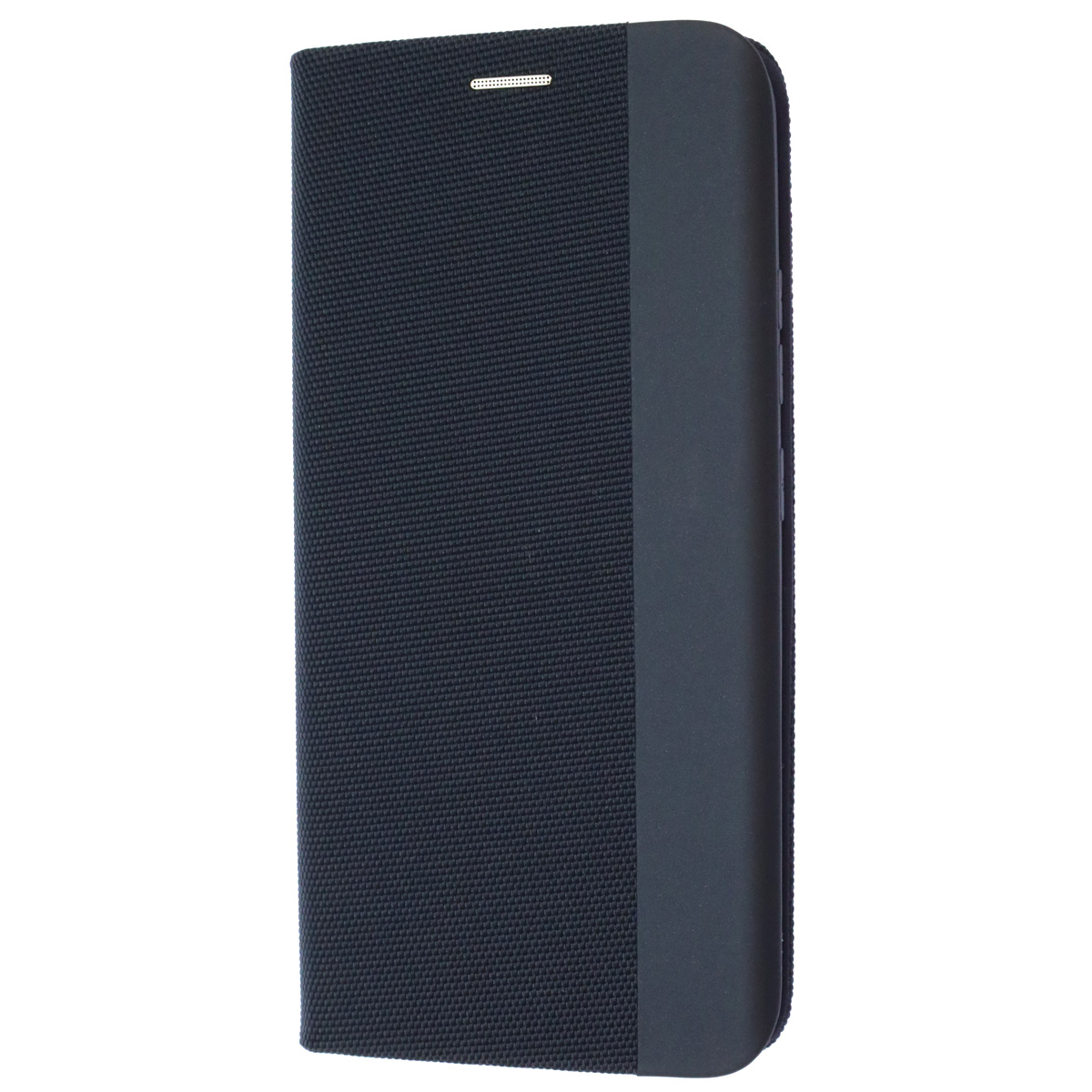 Чехол книжка MESH для Realme C25, C25S, текстиль, силикон, бархат, визитница, цвет темно синий