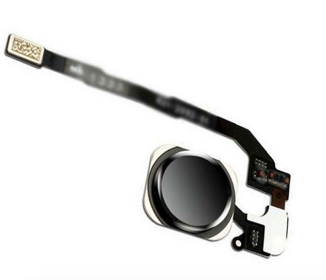 Кнопка HOME для APPLE iPhone 5S, SE, цвет черный