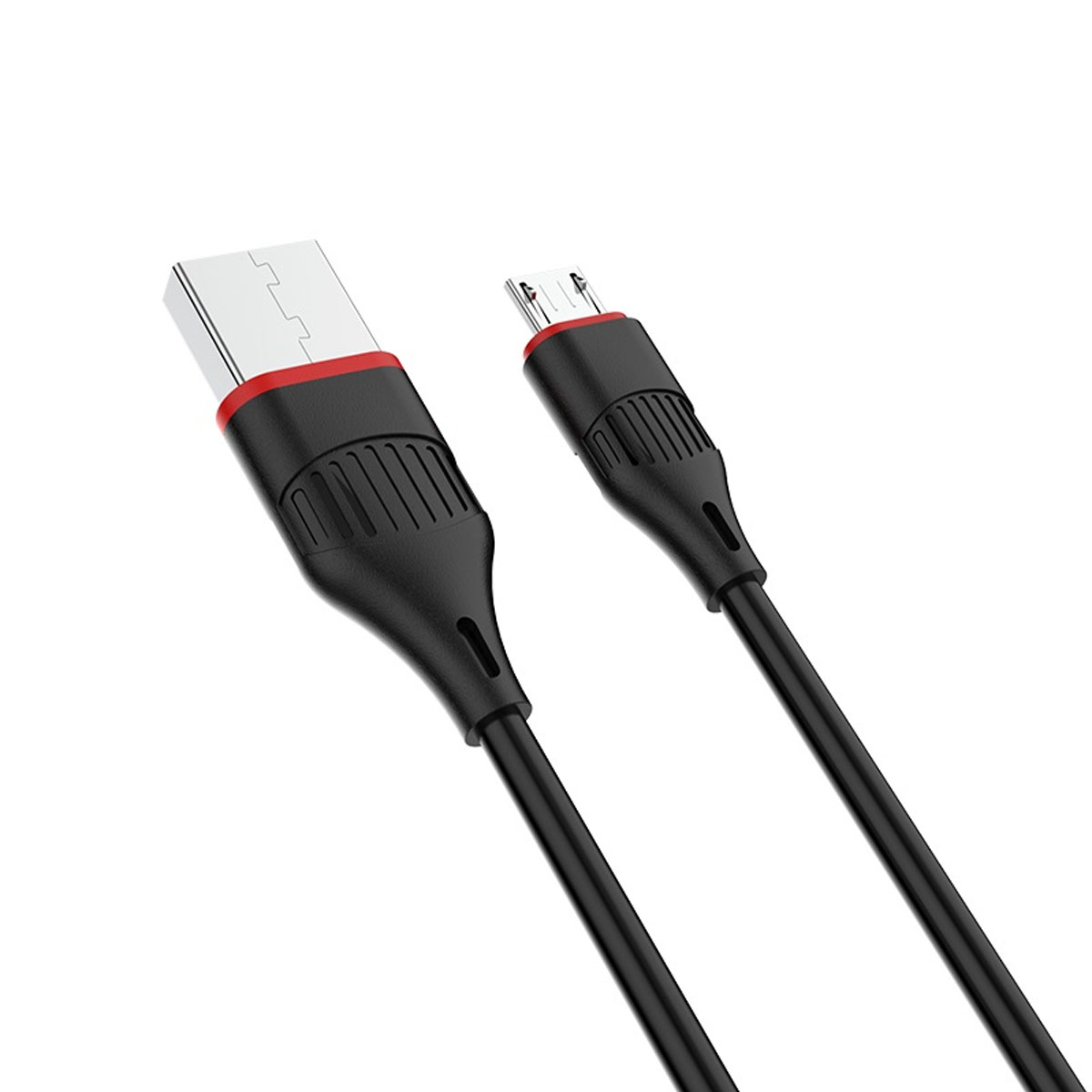 Кабель BOROFONE BX17 Enjoy Micro USB, 2A, длина 1 метр, силикон, цвет черный