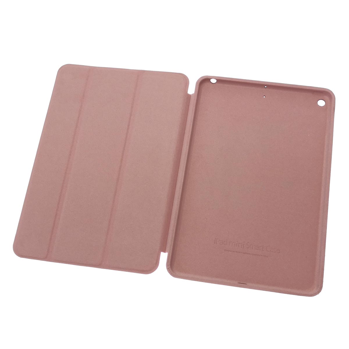 Чехол книжка SMART CASE для APPLE iPad mini 5, экокожа, цвет розовый