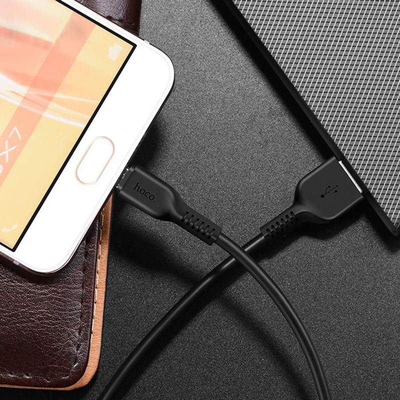 Кабель HOCO X20 Flash Micro USB, 2A, длина 3 метра, цвет черный