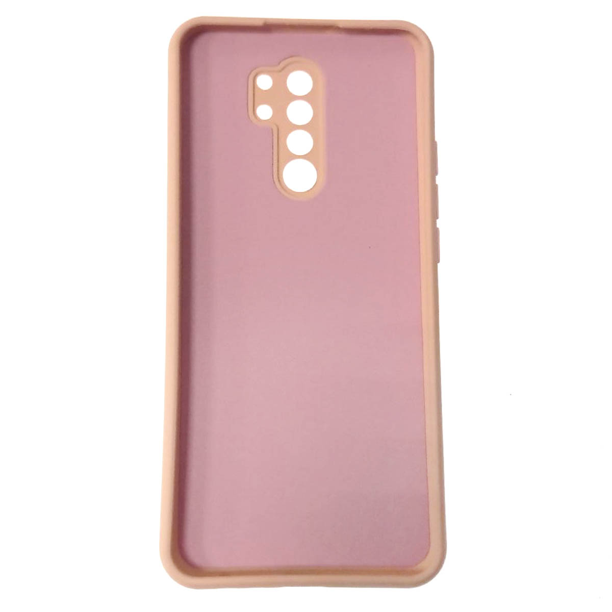 Чехол накладка для XIAOMI Redmi 9, защита камеры, силикон, бархат, рисунок OSOS