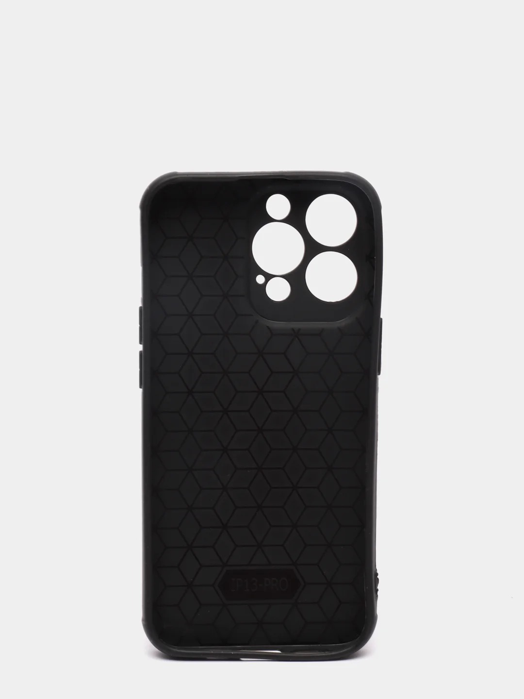 Чехол накладка BS MM5 для APPLE iPhone 13 Pro, защита камеры, силикон, цвет угольный