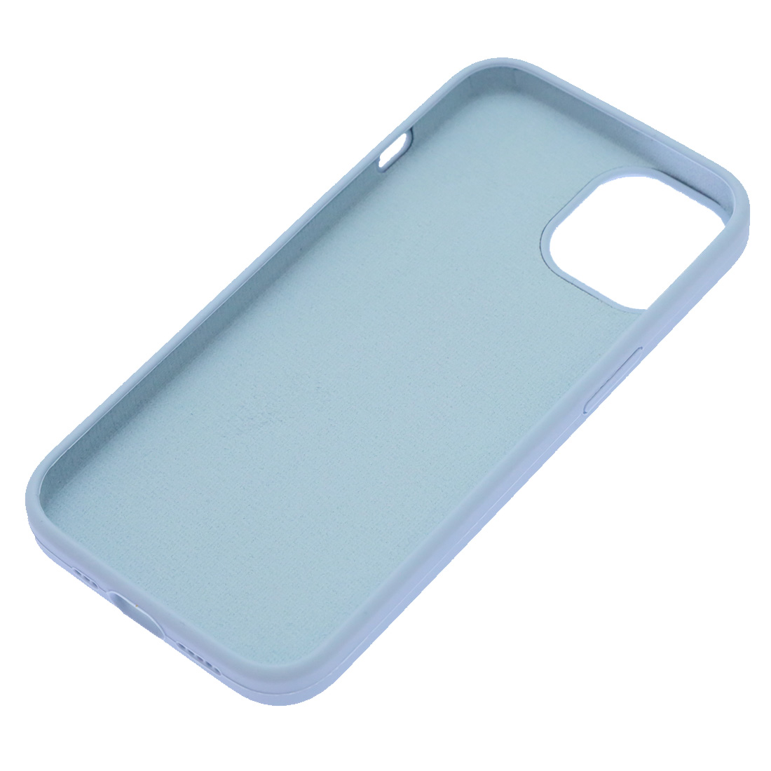 Чехол накладка Silicon Case для APPLE iPhone 13 (6.1), силикон, бархат, цвет барвинок