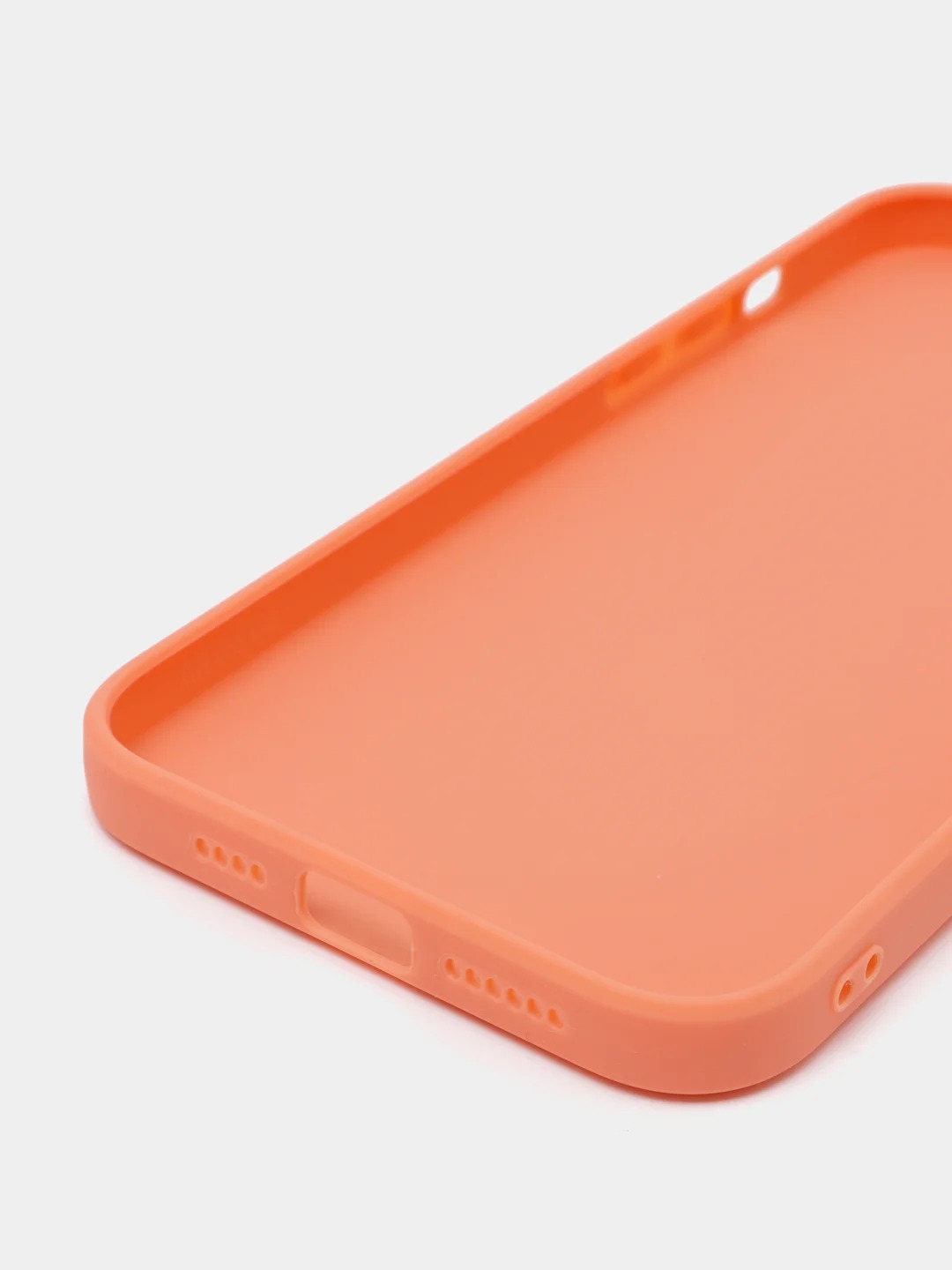 Чехол накладка MM59 для APPLE iPhone 13, защита камеры, силикон, цвет коралловый