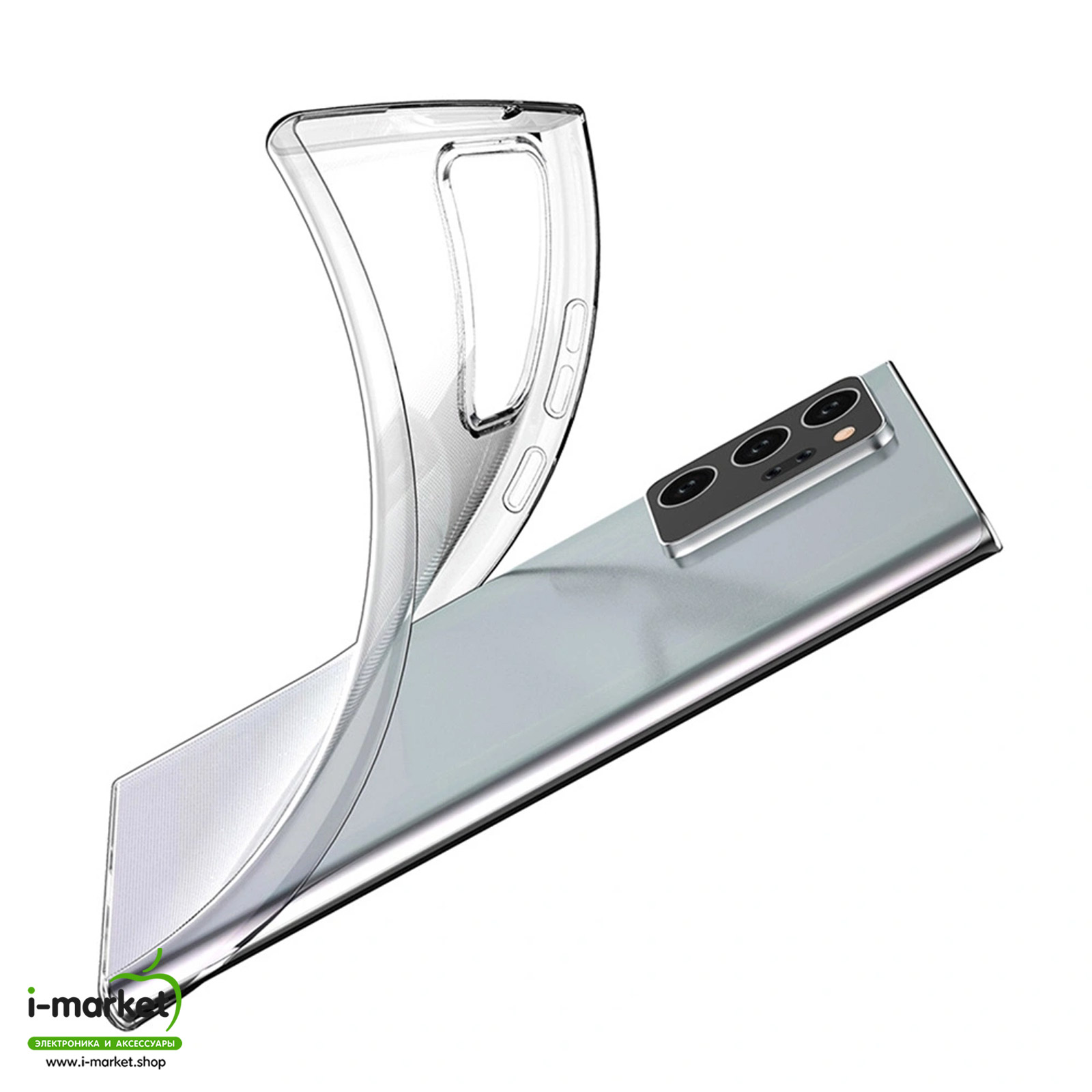 Чехол накладка TPU CASE для SAMSUNG Galaxy Note 20 Ultra (SM-N9860), силикон, цвет прозрачный