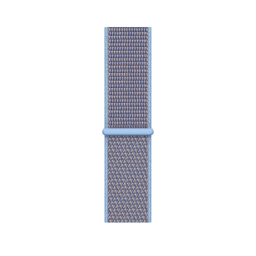 Ремешок для часов Apple Watch (38-40 мм), нейлон, цвет сине-фиолетовый