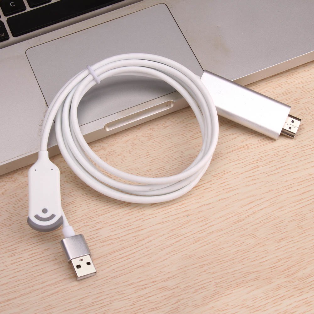 Беспроводной TV адаптер Onten HDMI, Wi-Fi, USB, длина 1.1 метр, цвет белый