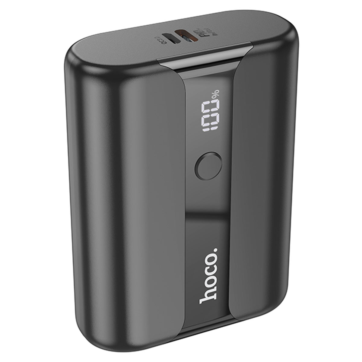 Внешний портативный аккумулятор, Power Bank HOCO Q3 Pro, 10000 mAh, 22.5W, PD20W, QC3.0, LED дисплей, цвет черный (распродажа -50%)