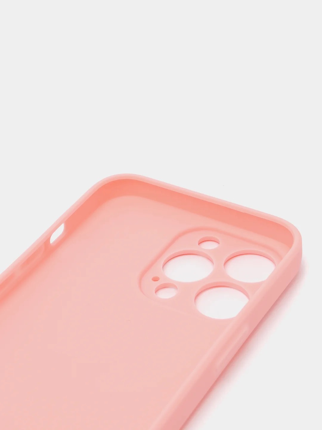 Чехол накладка MM59 для APPLE iPhone 13, защита камеры, силикон, цвет бледно-розовый