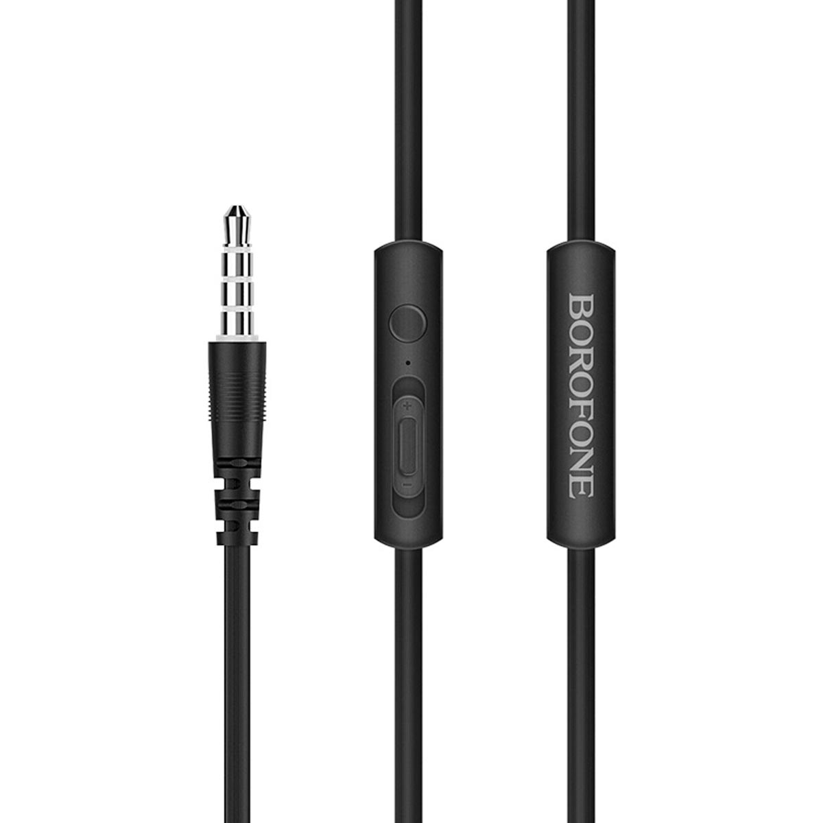 Гарнитура (наушники с микрофоном) проводная, BOROFONE BM37 Noble sound, цвет черный