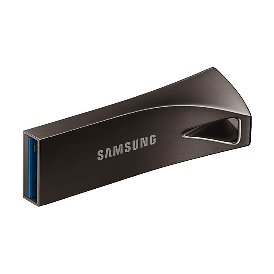 Флешка USB 3.1 64GB SAMSUNG BAR Plus, 300MB/s, цвет темно серый