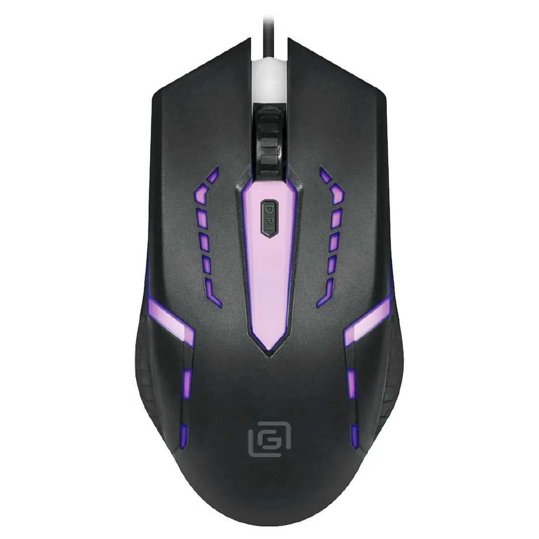 Мышь игровая ОКЛИК (OKLICK) 398G проводная, оптическая, Led подсветка, 2400 DPI, цвет черный