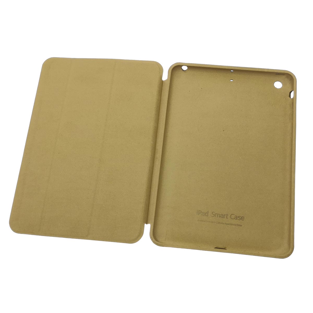 Чехол книжка SMART CASE для APPLE iPad mini, mini 2, mini 3, экокожа, цвет золотистый