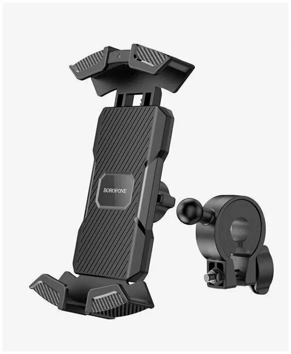 BOROFONE BH72 Airfly держатель для телефона на руль велосипеда, мотоцикла, цвет черный